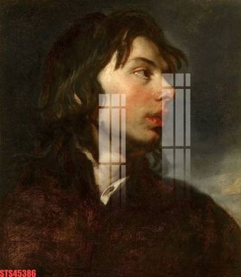 Ảnh gốc Tranh sơn dầu phương tây tổng hợp STS45386 (độ nét cao) in tráng gương