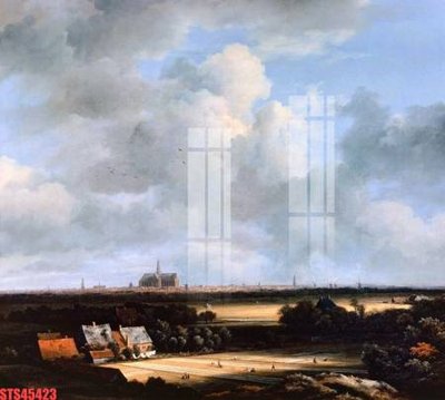 File gốc in ấn Tranh sơn dầu phương tây tổng hợp STS45423 chuẩn màu CMYK