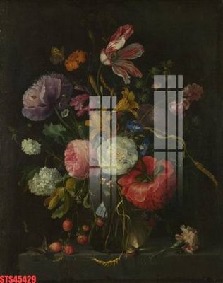 File gốc Tranh sơn dầu phương tây tổng hợp STS45429 (chuẩn màu) cho in offset