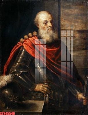 File in trần Tranh sơn dầu phương tây tổng hợp STS45540 (bản gốc) bầu trời