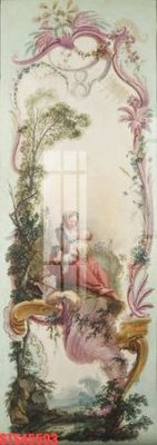 File PSD Tranh sơn dầu phương tây tổng hợp STS45593 (gốc) cho in quảng cáo