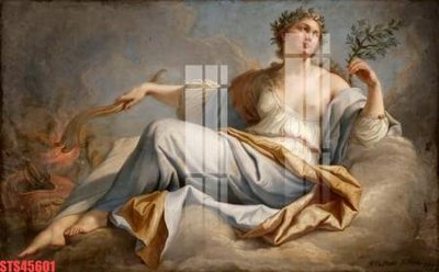 Download file Tranh sơn dầu phương tây tổng hợp STS45601 (gốc) in mica đèn LED