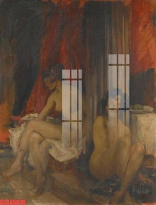 File gốc Tranh sơn dầu phương tây tổng hợp STS45678 (AI/EPS) cho in ấn