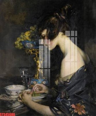 File gốc in ấn Tranh sơn dầu phương tây tổng hợp STS45680 chất lượng vượt trội