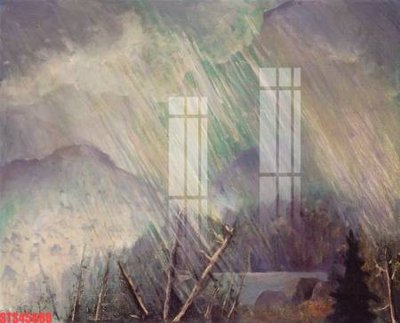 Download file tranh Tranh sơn dầu phương tây tổng hợp STS45688 (file gốc PSD)