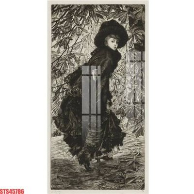 Ảnh gốc Tranh sơn dầu phương tây tổng hợp STS45786 (độ nét cao) in tráng gương