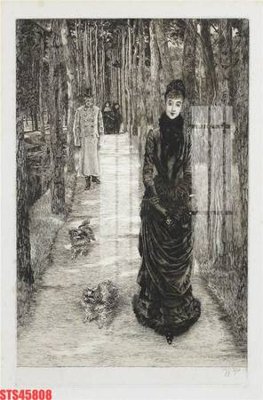 File gốc Tranh sơn dầu phương tây tổng hợp STS45808 (in ấn) màu sắc trung thực