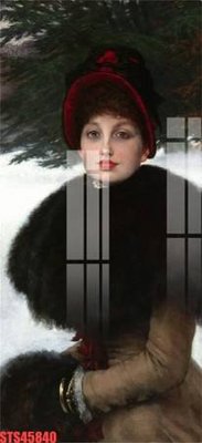 File PSD Tranh sơn dầu phương tây tổng hợp STS45840 (nguyên bản) cho thiết kế