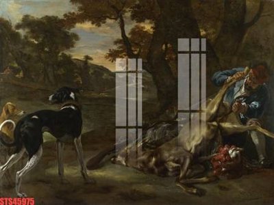 File gốc Tranh sơn dầu phương tây tổng hợp STS45975 (chuẩn màu) cho in offset