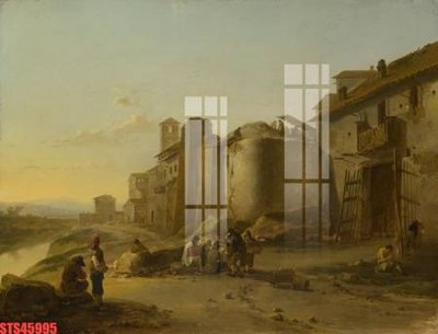 File gốc in mica Tranh sơn dầu phương tây tổng hợp STS45995 chất lượng