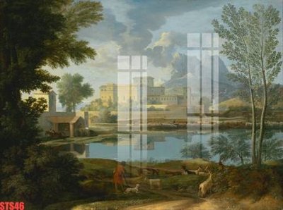 File gốc Tranh sơn dầu phương tây tổng hợp STS46 (ảnh chi tiết) để in ấn