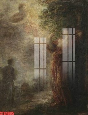 File in ấn chuyên nghiệp Tranh sơn dầu phương tây tổng hợp STS4605 (file gốc)