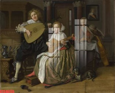 File in ấn Tranh sơn dầu phương tây tổng hợp STS46125 (bản gốc) sắc nét