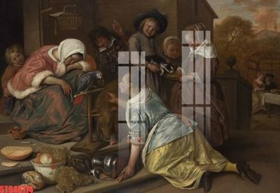 Tệp tin gốc Tranh sơn dầu phương tây tổng hợp STS46174 (dùng cho in ấn) chuyên nghiệp