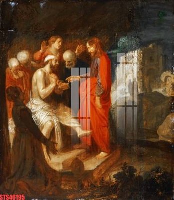 File tranh gốc in trần nhà Tranh sơn dầu phương tây tổng hợp STS46195 3D