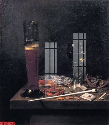 File tranh Tranh sơn dầu phương tây tổng hợp STS46215 (bản gốc) treo phòng ăn