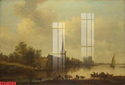 File tranh Tranh sơn dầu phương tây tổng hợp STS46264 (gốc) in vải canvas