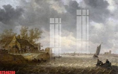 File ảnh Tranh sơn dầu phương tây tổng hợp STS46280 (gốc) cho trang trí nội thất