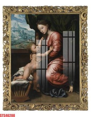 Download file Tranh sơn dầu phương tây tổng hợp STS46288 (gốc) in mica cao cấp