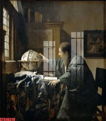 File gốc Tranh sơn dầu phương tây tổng hợp STS46319 (in lụa) hoa văn cổ điển