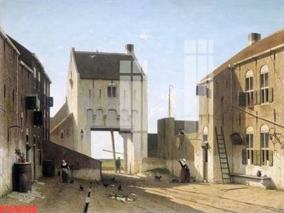 Ảnh gốc Tranh sơn dầu phương tây tổng hợp STS46336 (độ nét cao) in mica