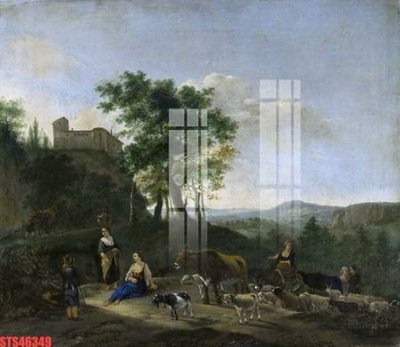 File PSD Tranh sơn dầu phương tây tổng hợp STS46349 (bản gốc) chất lượng nhất