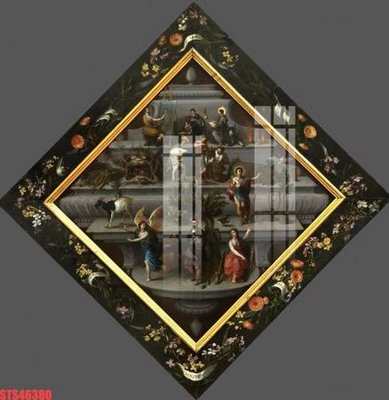 Download file gốc Tranh sơn dầu phương tây tổng hợp STS46380 (in mica) logo