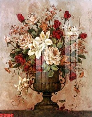Download file gốc Tranh sơn dầu phương tây tổng hợp STS4641 (in mica) trang trí