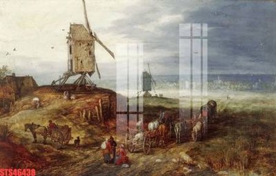 Hình ảnh file gốc in trần nhà Tranh sơn dầu phương tây tổng hợp STS46438