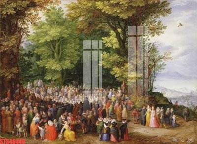 File gốc Tranh sơn dầu phương tây tổng hợp STS46449 (chuẩn màu) cho in offset