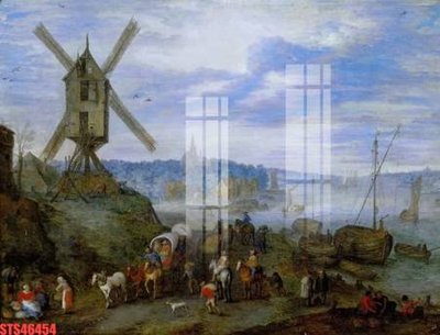 Tải file Tranh sơn dầu phương tây tổng hợp STS46454 (gốc) làm file thiết kế