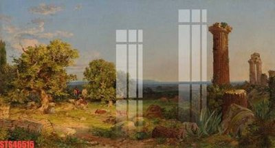 File tranh Tranh sơn dầu phương tây tổng hợp STS46515 (file gốc) chủ đề phong thủy