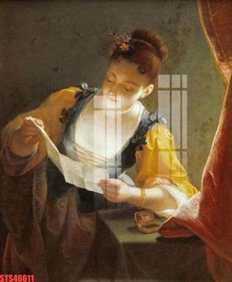 File gốc Tranh sơn dầu phương tây tổng hợp STS46611 (in mica) làm quà tặng