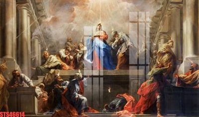 File ảnh Tranh sơn dầu phương tây tổng hợp STS46614 (gốc) in poster