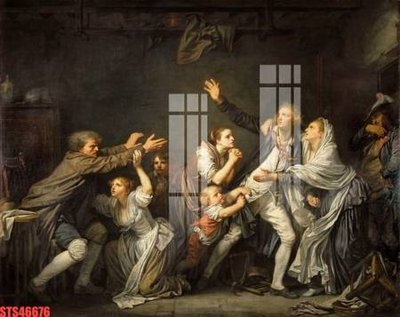 Chi tiết file gốc Tranh sơn dầu phương tây tổng hợp STS46676 (cho in tráng gương)