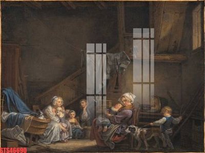 File tranh ảnh gốc Tranh sơn dầu phương tây tổng hợp STS46690 dùng cho in khổ lớn