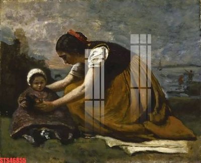 File gốc in ấn Tranh sơn dầu phương tây tổng hợp STS46855 (sẵn sàng tải về)