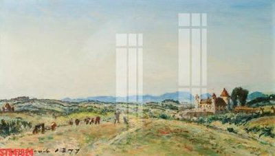 File in mica Tranh sơn dầu phương tây tổng hợp STS47324 (bản gốc) siêu trong