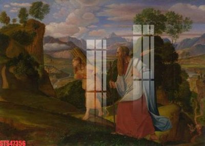 File gốc Tranh sơn dầu phương tây tổng hợp STS47356 (in tráng gương) hiện đại