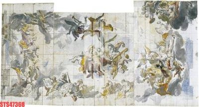 File gốc Tranh sơn dầu phương tây tổng hợp STS47368 (in tráng gương) sang trọng