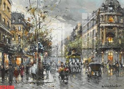 Tải file gốc Tranh sơn dầu phương tây tổng hợp STS4748 (in bạt) quảng cáo