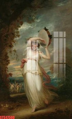 File tranh Tranh sơn dầu phương tây tổng hợp STS47500 (gốc) chủ đề trẻ em