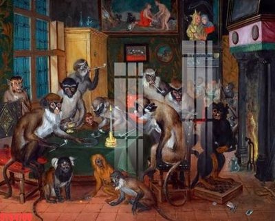 Tải xuống file tranh gốc Tranh sơn dầu phương tây tổng hợp STS4760 (PSD/TIFF)