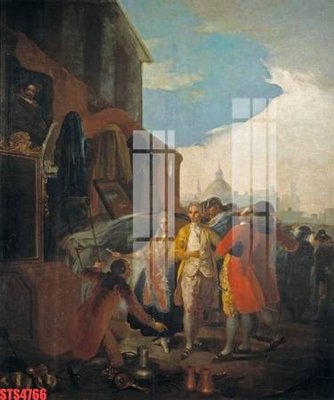 File in trần Tranh sơn dầu phương tây tổng hợp STS4766 (bản gốc) trời sao