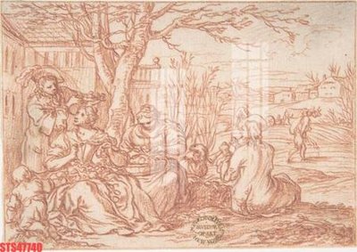 File tranh Tranh sơn dầu phương tây tổng hợp STS47740 (ảnh gốc) in trần 3D