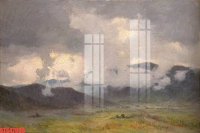 File tranh gốc in trần nhà Tranh sơn dầu phương tây tổng hợp STS47935 3D