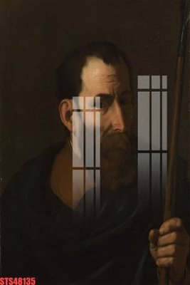 File in trần Tranh sơn dầu phương tây tổng hợp STS48135 (bản gốc 3D) sống động