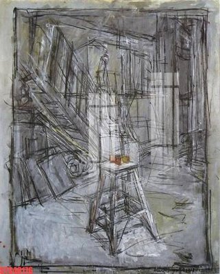 File ảnh Tranh sơn dầu phương tây tổng hợp STS48176 (gốc) in Hiflex