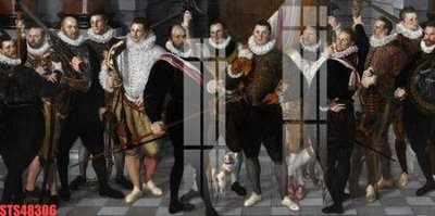 Tải file Tranh sơn dầu phương tây tổng hợp STS48306 (gốc) in tranh tráng gương