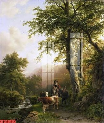 File gốc Tranh sơn dầu phương tây tổng hợp STS48405 (dành cho trang trí nội thất)